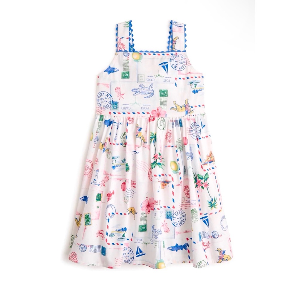 J. Crew Girls' Postcard Dress NWT
